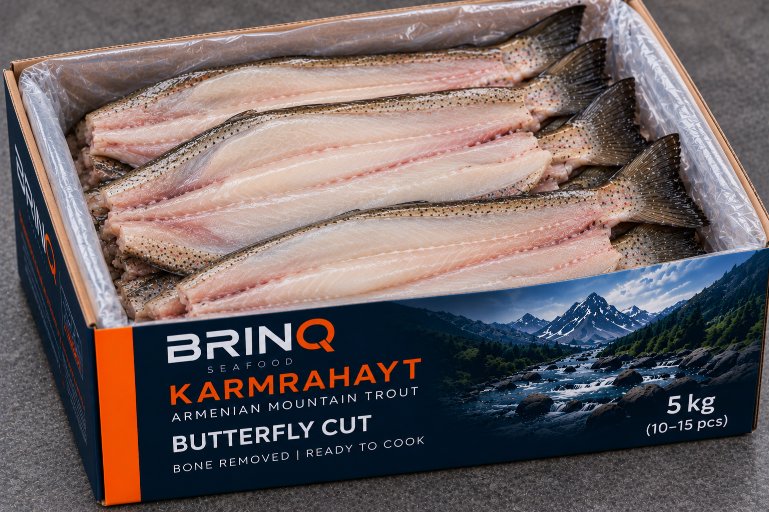 BRINQ Karmrakhayt Butterfly Cut 5kg Master Box